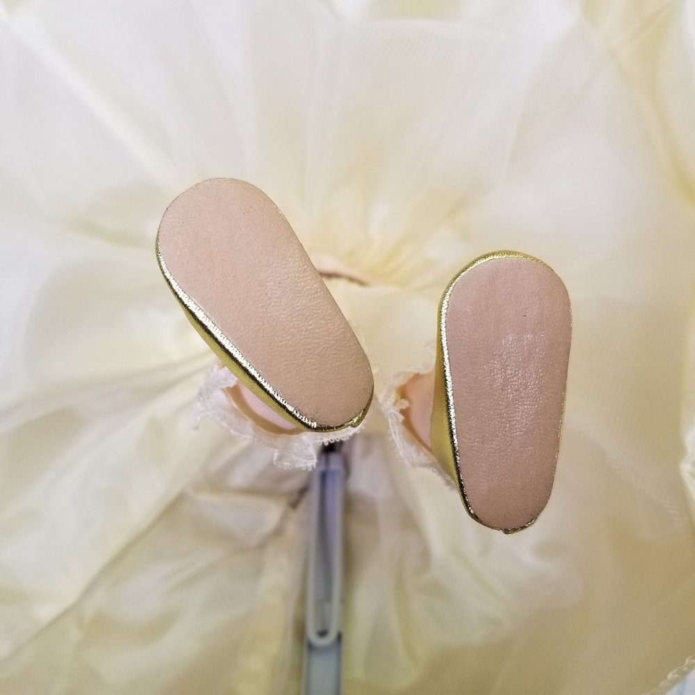 1965 Vintage Madame Alexander Doll Cinderella w/ Stand Gold Dress Shoes Bloomers - Picture 10 of 10